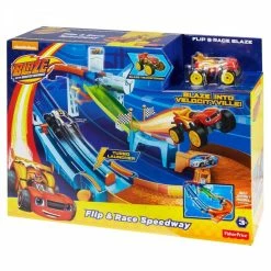 Blaze And The Monster Machines Blaze Flip & Race Speedway