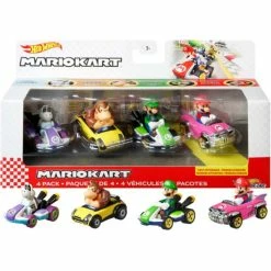 Hot Wheels Mario Kart 4 Pack Assorted