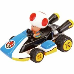 Alternative view of Super Mario Mario Kart Pull Back Action Vehicle Assorted
