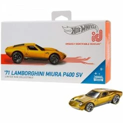 Hot Wheels ID Diecast Vehicle 77 Lamborgini Miura