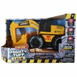 Mighty Tuff Crew Friction Vehicle With Sounds Assorted