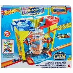 Hot Wheels City Colour Shifters Stunt & Splash Car Wash