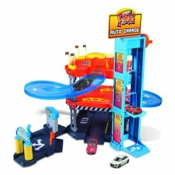 Bburago 1: 43 Auto Garage With 2 Cars