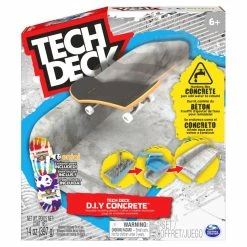 Tech Deck DIY Concrete With Board