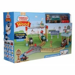 Thomas And Friends Thomas & Friends Wooden Railway Lift & Load Cargo Set