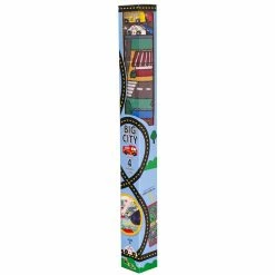 Other Playzone Mat Big City 1.33m X 1m With Four Cars