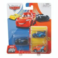 Disney Cars Mini Racers 3 Pack Assorted