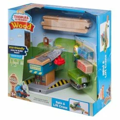 Thomas And Friends Thomas & Friends Wooden Railway Spin & Lift Crane