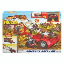 Hot Wheels Monster Trucks Mobile Downhill Playset