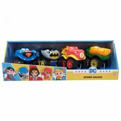 DC Superheroes DC Herodrive 4 Inch Vehicle 4 Pack